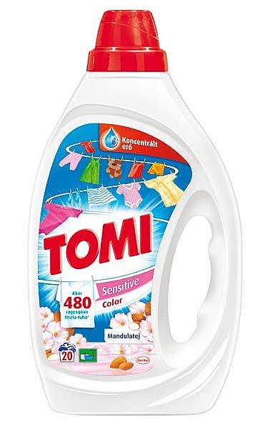 Tomi folyékony mosószer 1L Mandulatej Sensitive